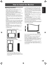 Предварительный просмотр 11 страницы Sharp PN-S525 Operation Manual