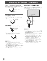 Preview for 14 page of Sharp PN-T321 Operation Manual