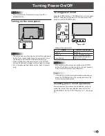 Preview for 15 page of Sharp PN-T321 Operation Manual