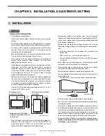 Предварительный просмотр 16 страницы Sharp PN-T321 Service Manual