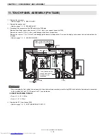 Предварительный просмотр 66 страницы Sharp PN-T321 Service Manual