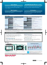 Preview for 2 page of Sharp PN-T321 Specifications