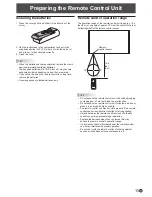 Preview for 15 page of Sharp PN-U553 Operation Manual