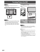 Preview for 16 page of Sharp PN-U553 Operation Manual