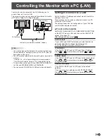 Preview for 39 page of Sharp PN-U553 Operation Manual