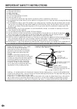 Preview for 6 page of Sharp PN-UH431 Operation Manual