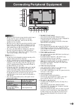 Предварительный просмотр 11 страницы Sharp PN-V550 Operation Manual