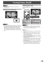 Предварительный просмотр 19 страницы Sharp PN-V550 Operation Manual