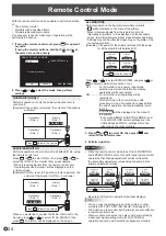 Предварительный просмотр 24 страницы Sharp PN-V550 Operation Manual