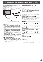 Предварительный просмотр 49 страницы Sharp PN-V550 Operation Manual