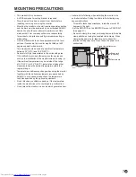 Предварительный просмотр 7 страницы Sharp PN-V551 Operation Manual