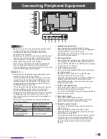 Предварительный просмотр 11 страницы Sharp PN-V551 Operation Manual