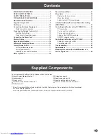 Preview for 9 page of Sharp PN-V600 Operation Operation Manual