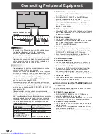 Preview for 12 page of Sharp PN-V600 Operation Operation Manual