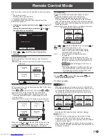 Preview for 21 page of Sharp PN-V600 Operation Operation Manual