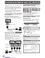 Preview for 32 page of Sharp PN-V600 Operation Operation Manual