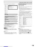 Preview for 47 page of Sharp PN-V600 Operation Operation Manual