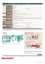 Preview for 4 page of Sharp PN-V600A Brochure & Specs