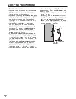 Preview for 8 page of Sharp PN-V600A Operation Manual