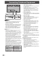 Preview for 12 page of Sharp PN-V600A Operation Manual