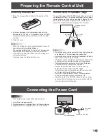 Preview for 15 page of Sharp PN-V600A Operation Manual