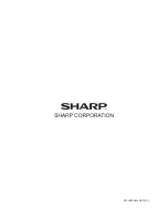 Preview for 61 page of Sharp PN-V600A Operation Manual