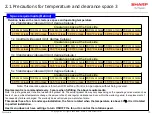 Preview for 11 page of Sharp PN-V701 Installation Manuallines