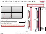 Preview for 24 page of Sharp PN-V701 Installation Manuallines