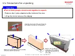 Preview for 31 page of Sharp PN-V701 Installation Manuallines