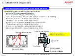 Preview for 36 page of Sharp PN-V701 Installation Manuallines