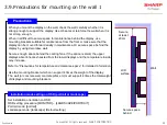 Preview for 40 page of Sharp PN-V701 Installation Manuallines