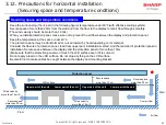 Preview for 46 page of Sharp PN-V701 Installation Manuallines