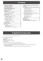 Preview for 8 page of Sharp PN-V701 Operation Manual