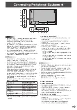 Preview for 11 page of Sharp PN-V701 Operation Manual