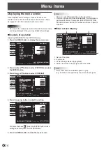 Preview for 24 page of Sharp PN-V701 Operation Manual