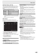 Preview for 35 page of Sharp PN-V701 Operation Manual