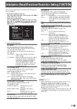 Preview for 37 page of Sharp PN-V701 Operation Manual