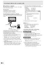 Preview for 52 page of Sharp PN-V701 Operation Manual