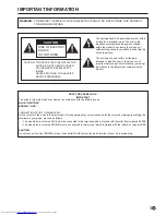 Preview for 3 page of Sharp PN-Y325 Operation Manual