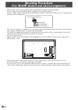 Preview for 52 page of Sharp PN-Y326 Operation Manual