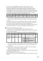 Preview for 23 page of Sharp PN-ZB03PC Manual