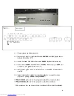 Preview for 27 page of Sharp Projector Remote Control Setup Manual