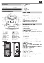 Предварительный просмотр 5 страницы Sharp PS-920 User Manual