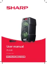 Предварительный просмотр 1 страницы Sharp PS-929 User Manual