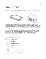 Preview for 4 page of Sharp PV300G Reference Manual