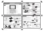 Preview for 1 page of Sharp PW-AC880 Quick Reference Manual