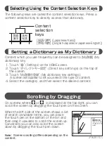 Preview for 13 page of Sharp PW-B1 Quick Reference