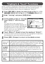 Preview for 14 page of Sharp PW-B1 Quick Reference