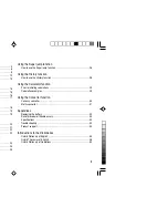 Preview for 3 page of Sharp PW-E500A Operation Manual