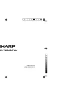 Preview for 60 page of Sharp PW-E500A Operation Manual